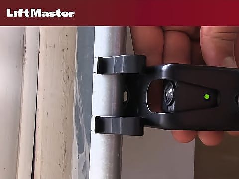 How to Align the Safety Reversing Sensors on Your LiftMaster Garage Door Opener